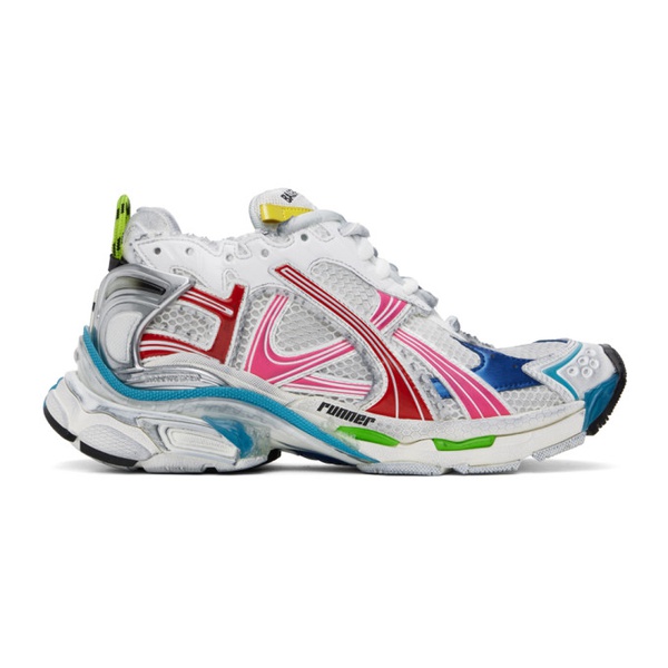 발렌시아가 발렌시아가 Balenciaga Multicolor Runner Sneakers 241342M237013