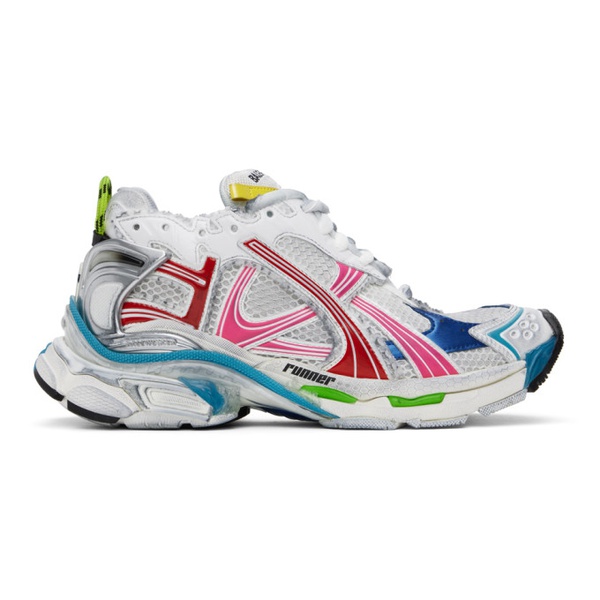 발렌시아가 발렌시아가 Balenciaga Multicolor Runner Sneakers 241342F128002