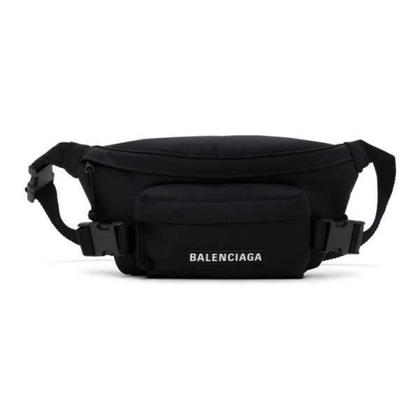 발렌시아가 발렌시아가 Balenciaga Black Skiwear Ski Belt Bag 241342F045000