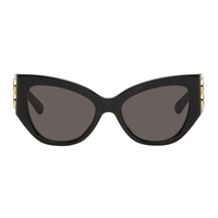 발렌시아가 Balenciaga Black Bossy Butterfly Sunglasses 242342F005025