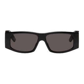 발렌시아가 Balenciaga Black LED Frame Sunglasses 241342M134036