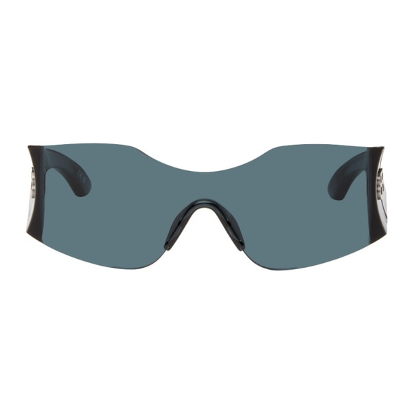 발렌시아가 발렌시아가 Balenciaga Blue Hourglass Mask Sunglasses 242342M134044
