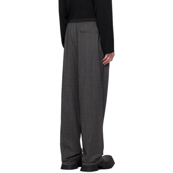 발렌시아가 발렌시아가 Balenciaga Gray Elastic Trousers 232342M191000