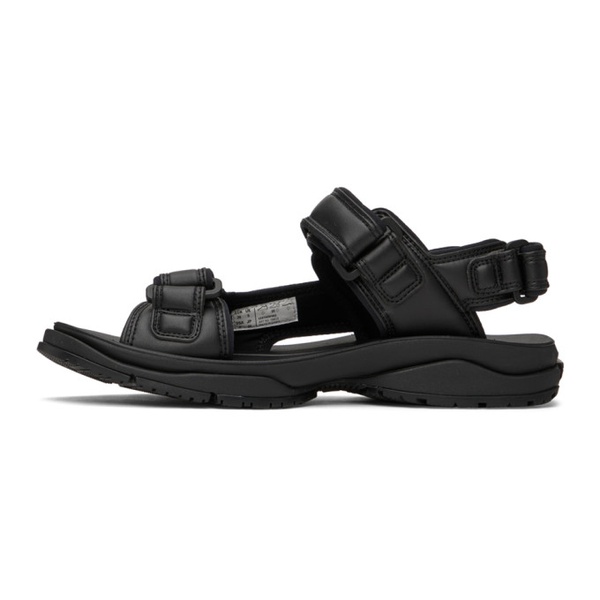 발렌시아가 발렌시아가 Balenciaga Black Faux-Leather Tourist Sandals 232342M234006