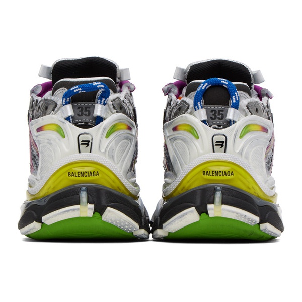 발렌시아가 발렌시아가 Balenciaga Multicolor Runner Sneakers 232342F128017