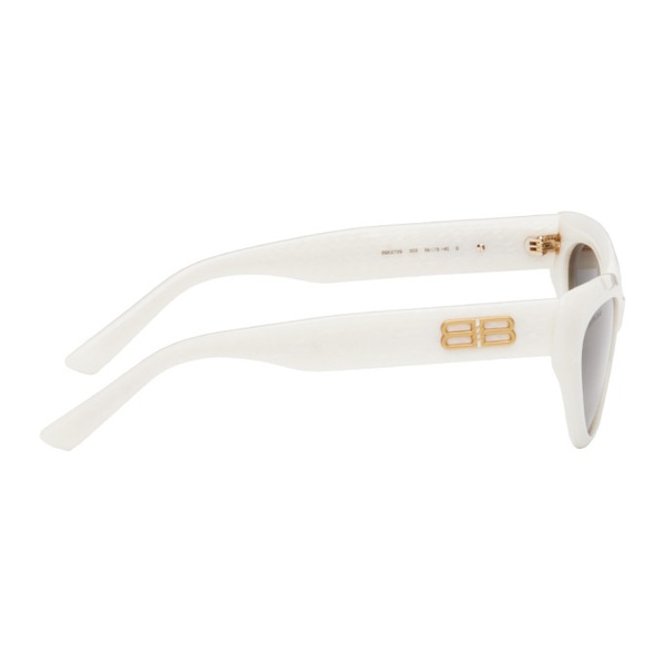 발렌시아가 발렌시아가 Balenciaga 오프화이트 Off-White Cat-Eye Sunglasses 232342F005035