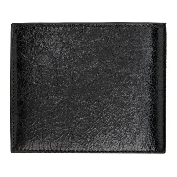 발렌시아가 발렌시아가 Balenciaga Black Monaco Square Folded Wallet 241342M171002
