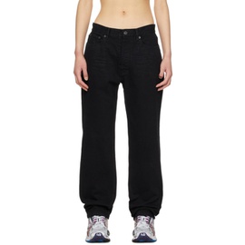 발렌시아가 Balenciaga Black Normal Fit Jeans 221342F069002