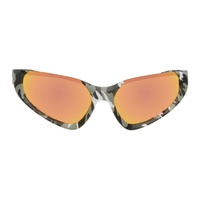 발렌시아가 Balenciaga Gray CA모우 MOUFLAGE Sunglasses 232342M134087