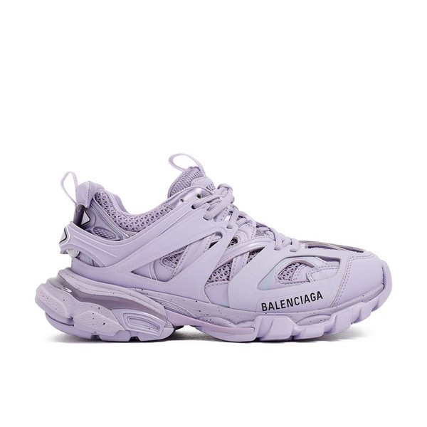 발렌시아가 발렌시아가 Balenciaga Womens Mesh Track Sneakers in Lilac Purple 6877802266756