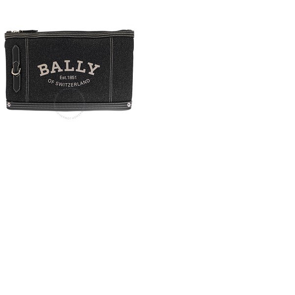  Bally Mens Chanley Nylon Denim Clutch Bag MAM006-NY020-U507P