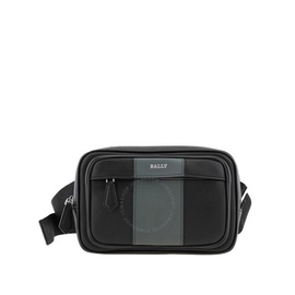 Bally Hilbert Logo Print Belt Bag In Black MAS035 VT323 I9G7P