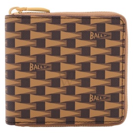 Bally Brown Wallet MLW02R TP047 I8D4O