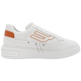 Bally MEN'S Triumph White Leather Sneakers 6300204