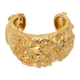 Bally Gold Sculptural Bracelet 231938M142003