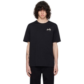Bally Black Embroidered T-Shirt 241938M213004
