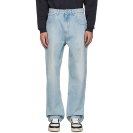 Bally Blue Relaxed Jeans 241938M186001