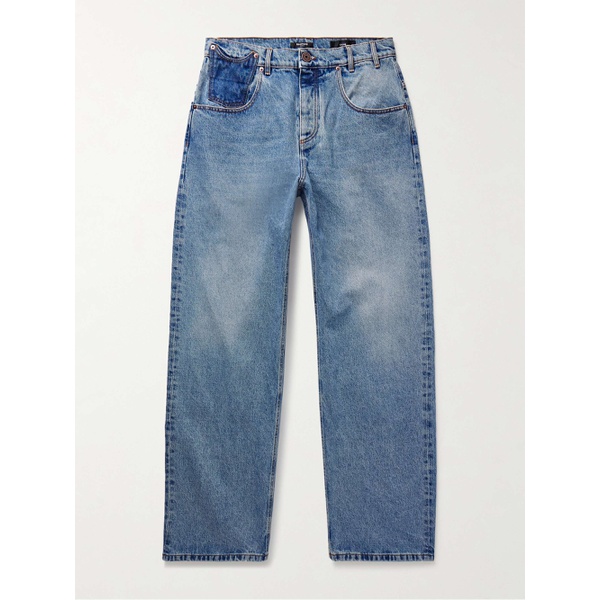 발망 발망 BALMAIN Wide-Leg Distressed Jeans 1647597315121812