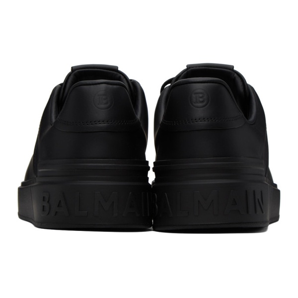 발망 발망 Balmain Black B-Court Sneakers 232251M237004