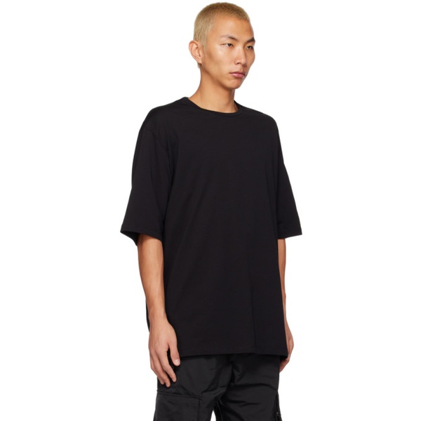 발망 발망 Balmain Black Printed T-Shirt 231251M213021