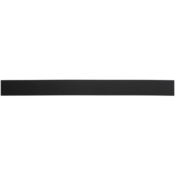발망 발망 Balmain Black Leather B Reversible Belt 241251M131002