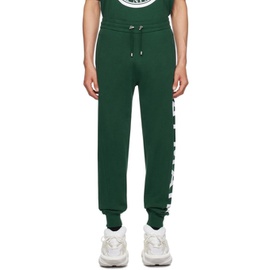 발망 Balmain Green Printed Sweatpants 232251M190006