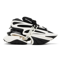 발망 Balmain Black & White Unicorn Sneakers 232251M237010