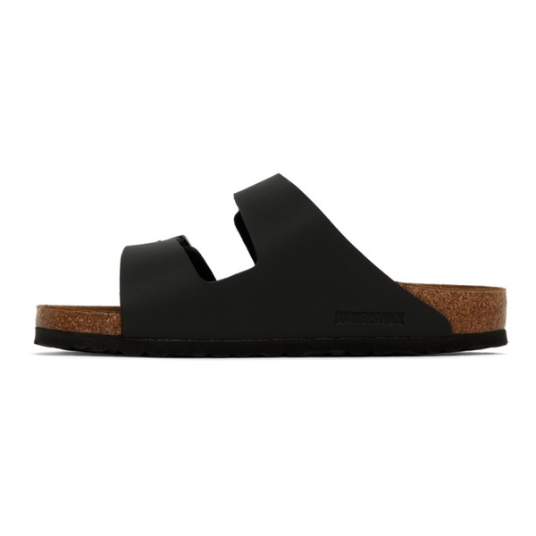 버켄스탁 버켄스탁 Birkenstock Black Regular Arizona Soft Footbed Sandals 231513M234003