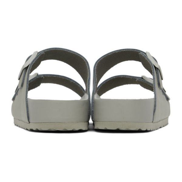 버켄스탁 버켄스탁 Birkenstock Gray Regular Arizona Sandals 241513M234005