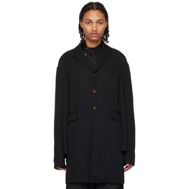 Black Comme des Garcons Black Tailored Coat 231935M176000