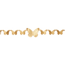 블루마린 Blumarine Gold Butterfly Belt 232901F001006