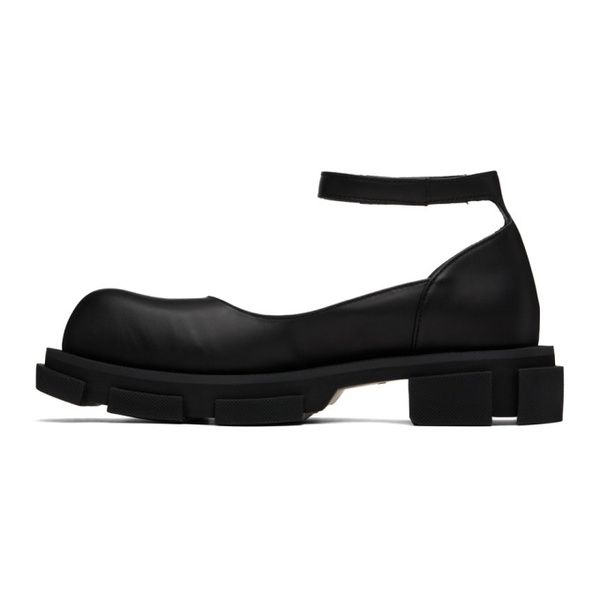  Both Black Gao Mary Jane Loafers 241287M231007