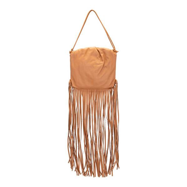 보테가베네타 보테가 베네타 Bottega Veneta The Fringe Pouch Brown Ladies Shoulder Bag 630363 VCP407628