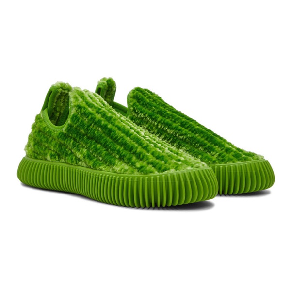 보테가베네타 보테가 베네타 Bottega Veneta Green Ripple Sneakers 221798M237104