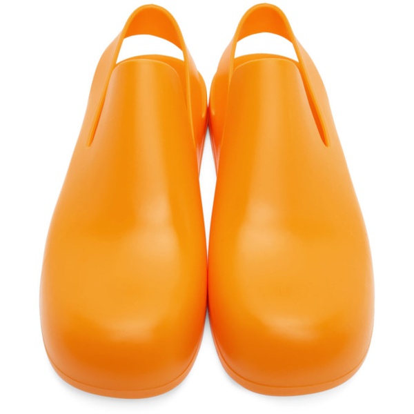 보테가베네타 보테가 베네타 Bottega Veneta Orange Puddle Loafers 221798F121000