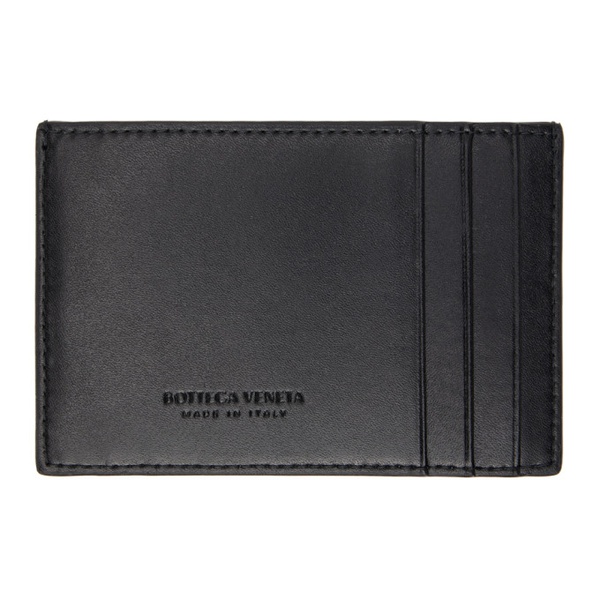 보테가베네타 보테가 베네타 Bottega Veneta Black Cassette Card Holder 232798M163035