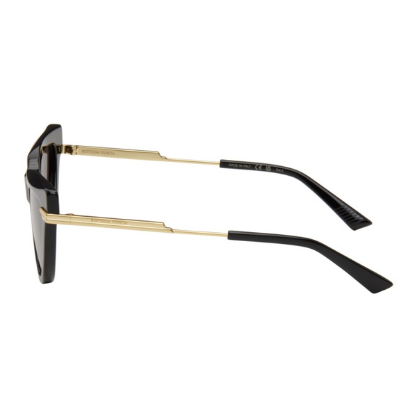 보테가베네타 보테가 베네타 Bottega Veneta Black Cat-Eye Sunglasses 241798F005019