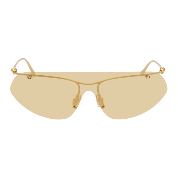 보테가베네타 보테가 베네타 Bottega Veneta Gold Knot Sunglasses 241798F005000