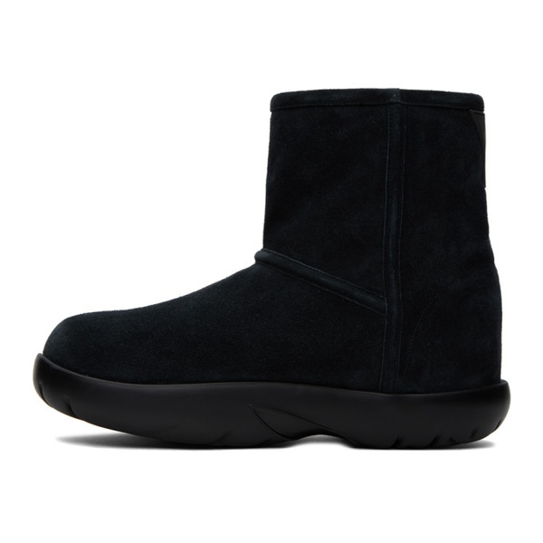 보테가베네타 보테가 베네타 Bottega Veneta Black Snap Ankle Boots 232798M223011