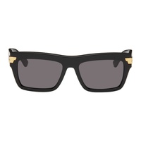 보테가 베네타 Bottega Veneta Black Rectangular Sunglasses 241798M134007