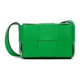보테가 베네타 Bottega Veneta Green Cassette Shoulder Bag 222798M170039