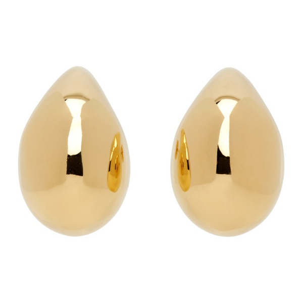 보테가베네타 보테가 베네타 Bottega Veneta Gold Small Drop Earrings 241798F022006