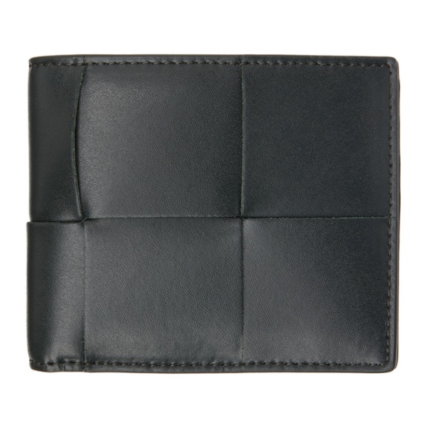 보테가베네타 보테가 베네타 Bottega Veneta Black Cassette Bi-Fold Wallet 241798M164018