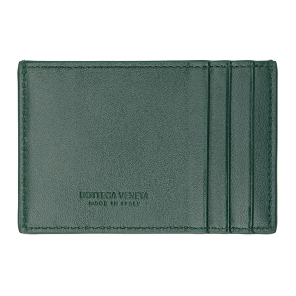 보테가베네타 보테가 베네타 Bottega Veneta Green Cassette Card Holder 241798F037007
