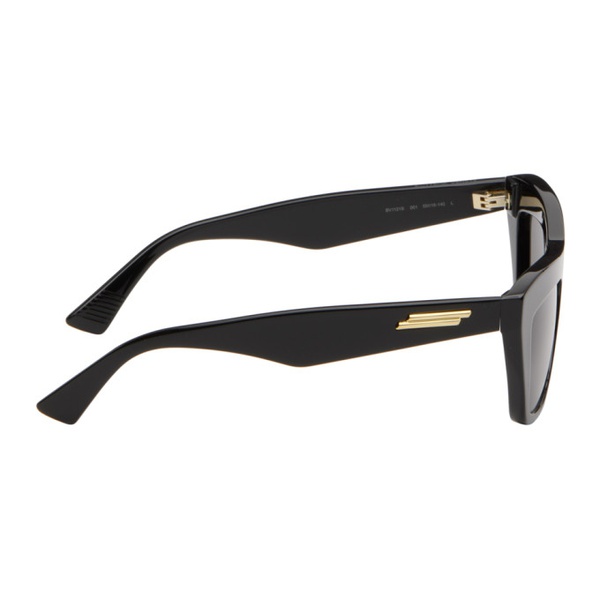 보테가베네타 보테가 베네타 Bottega Veneta Black Cat-Eye Sunglasses 242798F005046