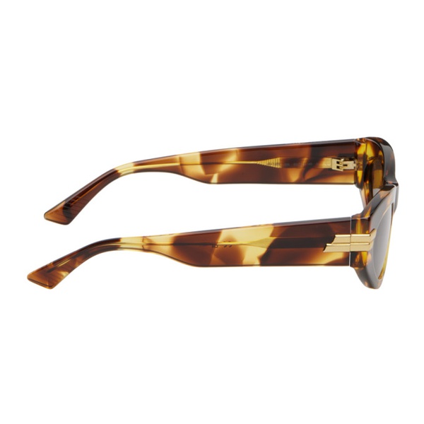 보테가베네타 보테가 베네타 Bottega Veneta Brown Cat-Eye Sunglasses 242798F005031