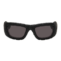 보테가 베네타 Bottega Veneta Black Intrecciato Sunglasses 242798M134030