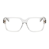 보테가 베네타 Bottega Veneta Gray Square Glasses 242798M133006