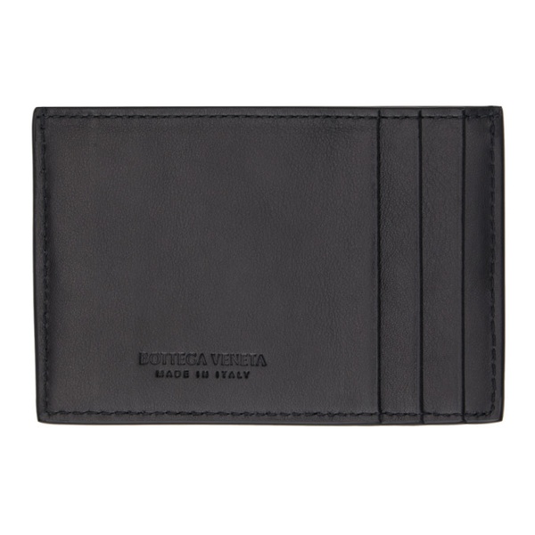 보테가베네타 보테가 베네타 Bottega Veneta Black Cassette Card Holder 241798M163011