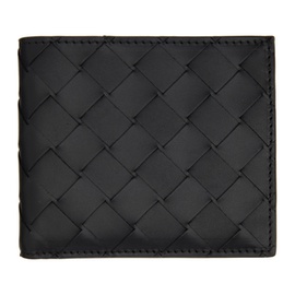 보테가 베네타 Bottega Veneta Black Exterior Pocket Wallet 231798M164032